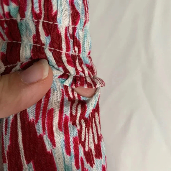 Dressbarn Westport Skirt Women’s 1X Ruffle Smoked Waist Pull On MIDI NWT - Picture 7 of 11